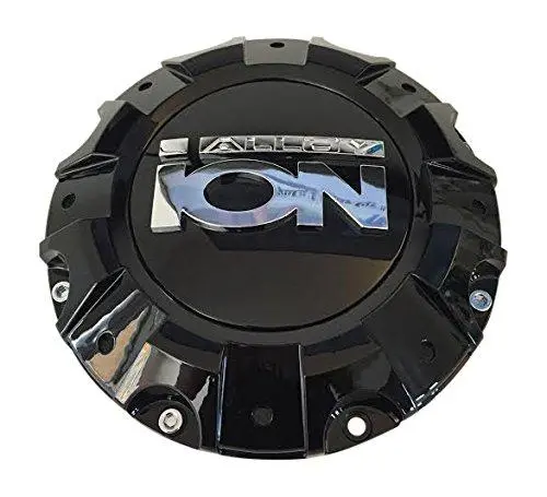 Ion Alloy C1019402b C-218-1 Lg1212-20 Black Wheel Center Cap 1