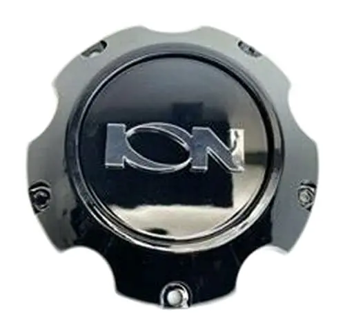 Ion Alloy Gloss Black Wheel Center Cap C10143b02 C10143b03 12812090F-1 1