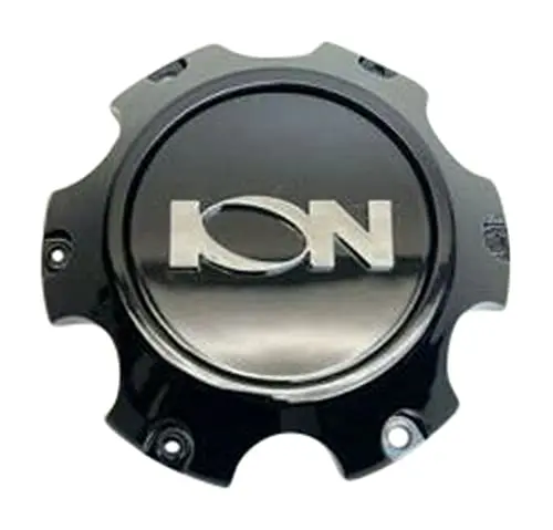 Ion Alloy Gloss Black Wheel Center Cap C10143b03 12812090F-1 1