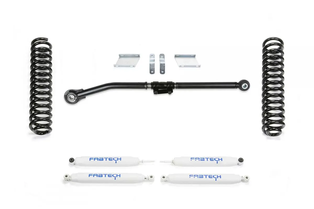 Fabtech 17-24 Ford F250/F350 4Wd Diesel 2.5In Basic Coil Kit W/Perf Shk 1