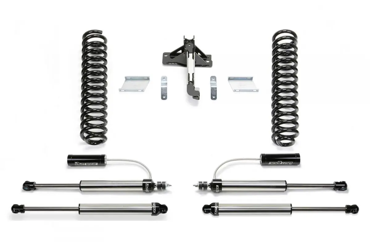 Fabtech 17-24 Ford F250/F350 4Wd Diesel 2.5In Budget Coil Kit W/Dl Resi 1