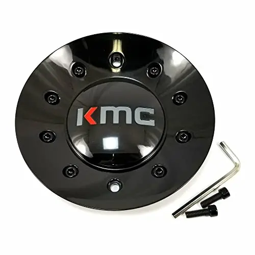 Kmc Kmc 677 Cap Gloss Black - 496L170b001 1