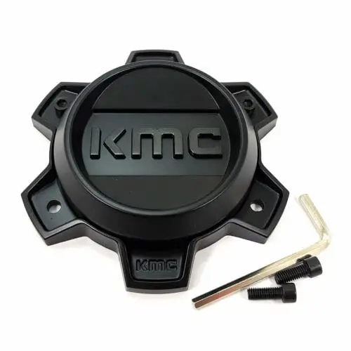 Kmc Satin Black Center Cap Bolt-On Closed-End T164h145-6-H30-S3 1