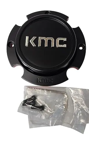 Kmc Utv Series Ks1cap48-Sb Satin Black And Chrome Center Cap 4X137 1