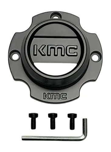 Kmc Wheels Grenade Beadlock Ks2cap141540-Sb Satin Black Utv Center Cap 1