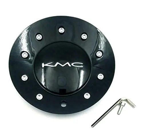 Kmc Wheels Kmc 677 D2 496L170 Gloss Black Center Cap 1