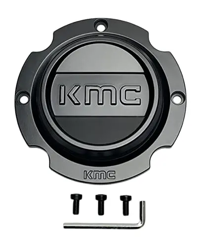 Kmc Wheels Ks2cap44-Sb Utv Satin Black Center Cap 1