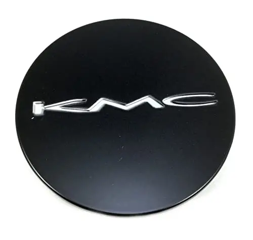 Kmc Wheels Satin Black Center Cap 2-15/16" Od Snap Closed For 5/6 Lug Km690 Kmc 5 Km984s01 1