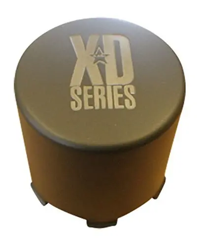 Kmc Xd Series 1001357B Center Cap Kmc Xd 5X5.5 & 6X5.5 Plastic Push Thru Center Cap (Do Not Use On Toyota) 1
