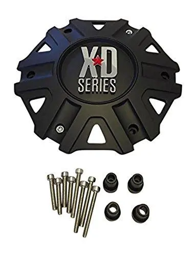 Kmc Xd Series Monster Ii 2 Cap M-959 Black Wheel Center Cap 1
