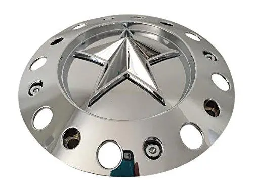 Kmc Xd Series Rockstar 1001775 Short Chrome Center Cap Fits 20X8.5 22X9.5 1