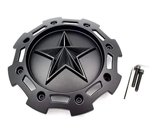 Kmc Xd Series Rockstar 2 Sc-205 S1403-09 Black On Black 5 And 6 Lug Center Cap 1