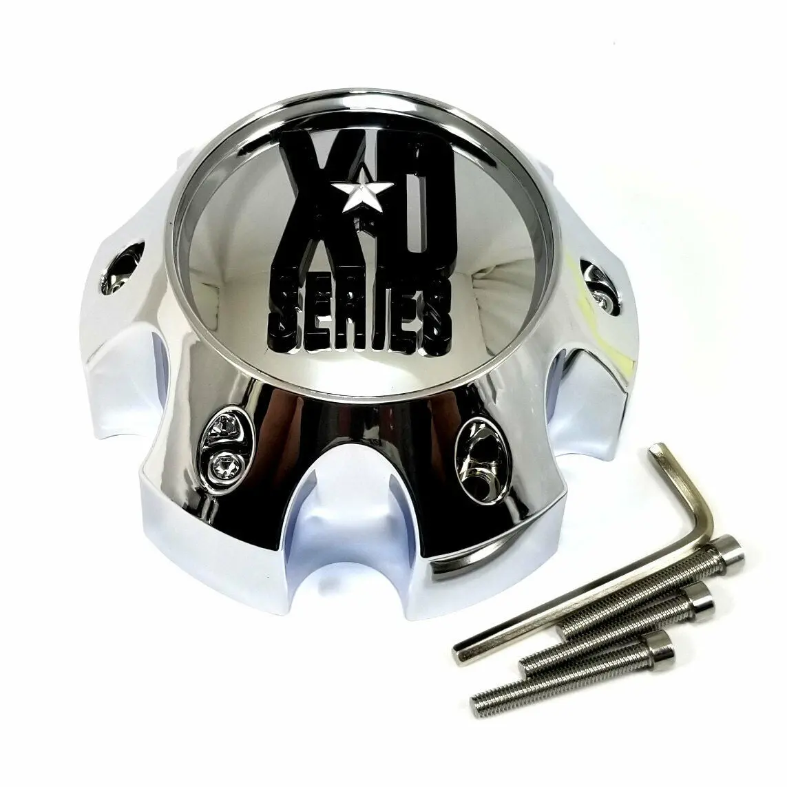 Kmc Xd Series Wheels # 1079L145 Chrome Custom Wheel Center Cap (1 Cap) 1