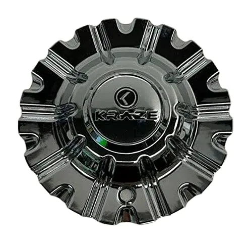 Kraze Chrome Wheel Center Cap 627-2085-Cap 1