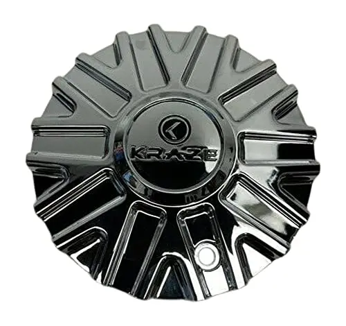 Kraze Chrome Wheel Center Cap 629-2085-Cap 1