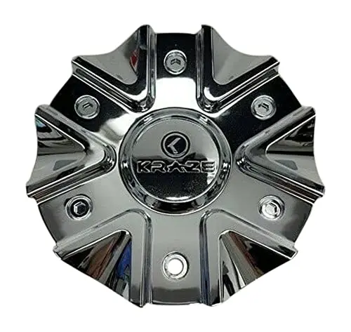 Kraze Chrome Wheel Center Cap 630-2085-Cap 1