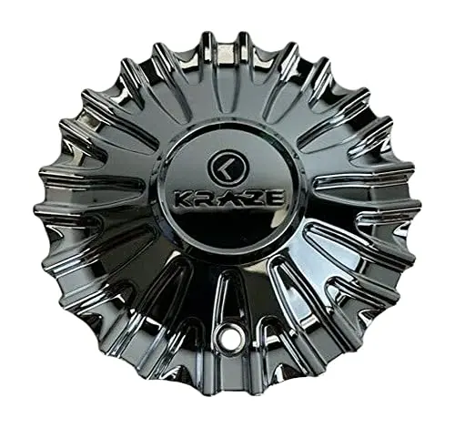 Kraze Chrome Wheel Center Cap 671-2285-Cap 1