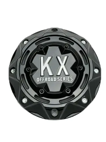 Kx Off-Road Gloss Black Wheel Center Cap Kx204 Kx204-Cap Kx204-Sg 1