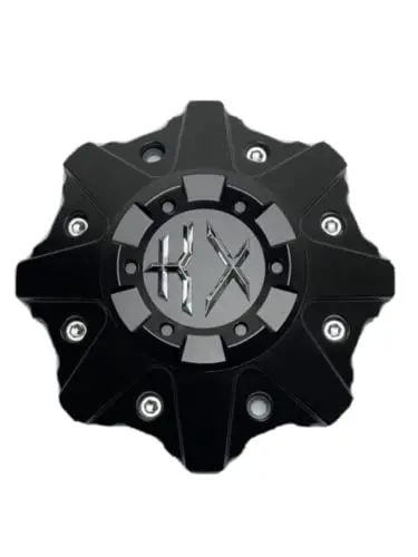 Kx Off-Road Matte Black Wheel Center Cap Kx02 Kx02-Sg Kx02-Zg Yl 1
