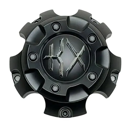 Kx Off-Road Matte Black Wheel Center Cap Kx04-2 1
