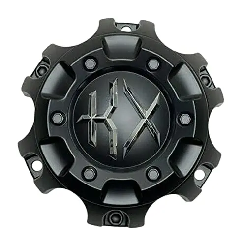 Kx Off-Road Matte Black Wheel Center Cap Kx04-3 1