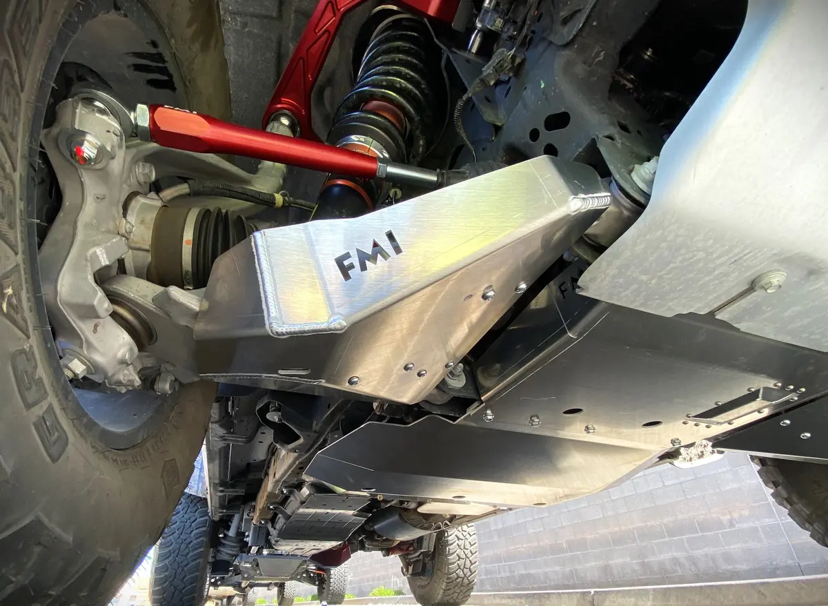 Bronco Raptor (2022 +) Lower Control Arm Skid Plate Kit - Stock Arm 1