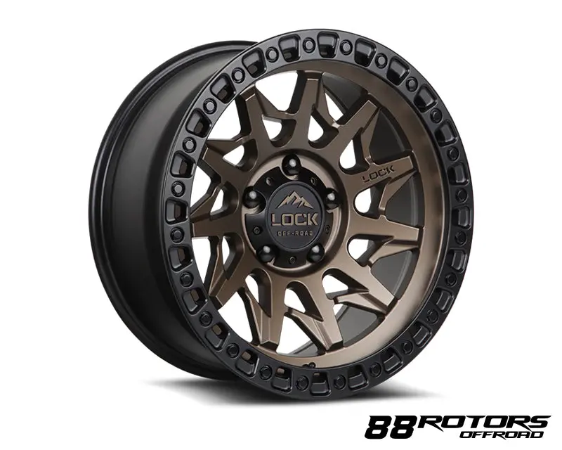 Lock Offroad Wheels | Lunatic Matte Bronze 1
