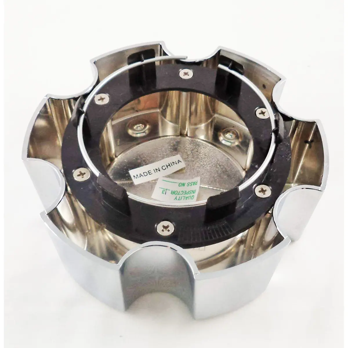 Limited Wheels Chrome Custom Wheel Center Cap # Lz-053-6H-2 (1 Cap) 2