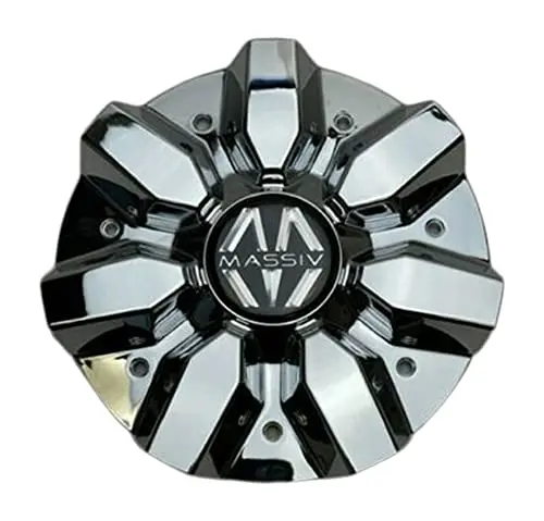 Massiv Chrome Wheel Center Cap Cs518-2P 1