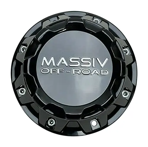 Massiv Off-Road Gloss Black Wheel Center Cap Cbrd28-B1p Cbrd28-1P 1