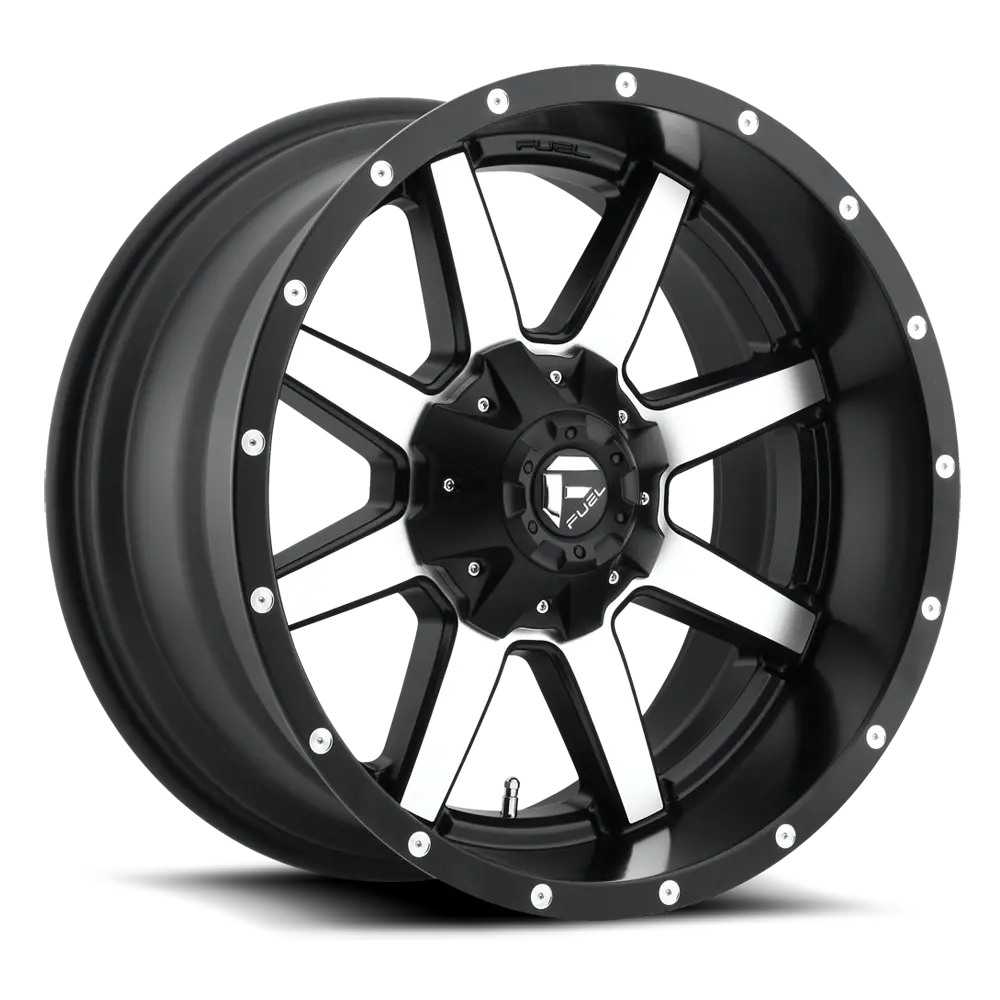 Fuel Maverick [ D537 ] - Black And Machined 1