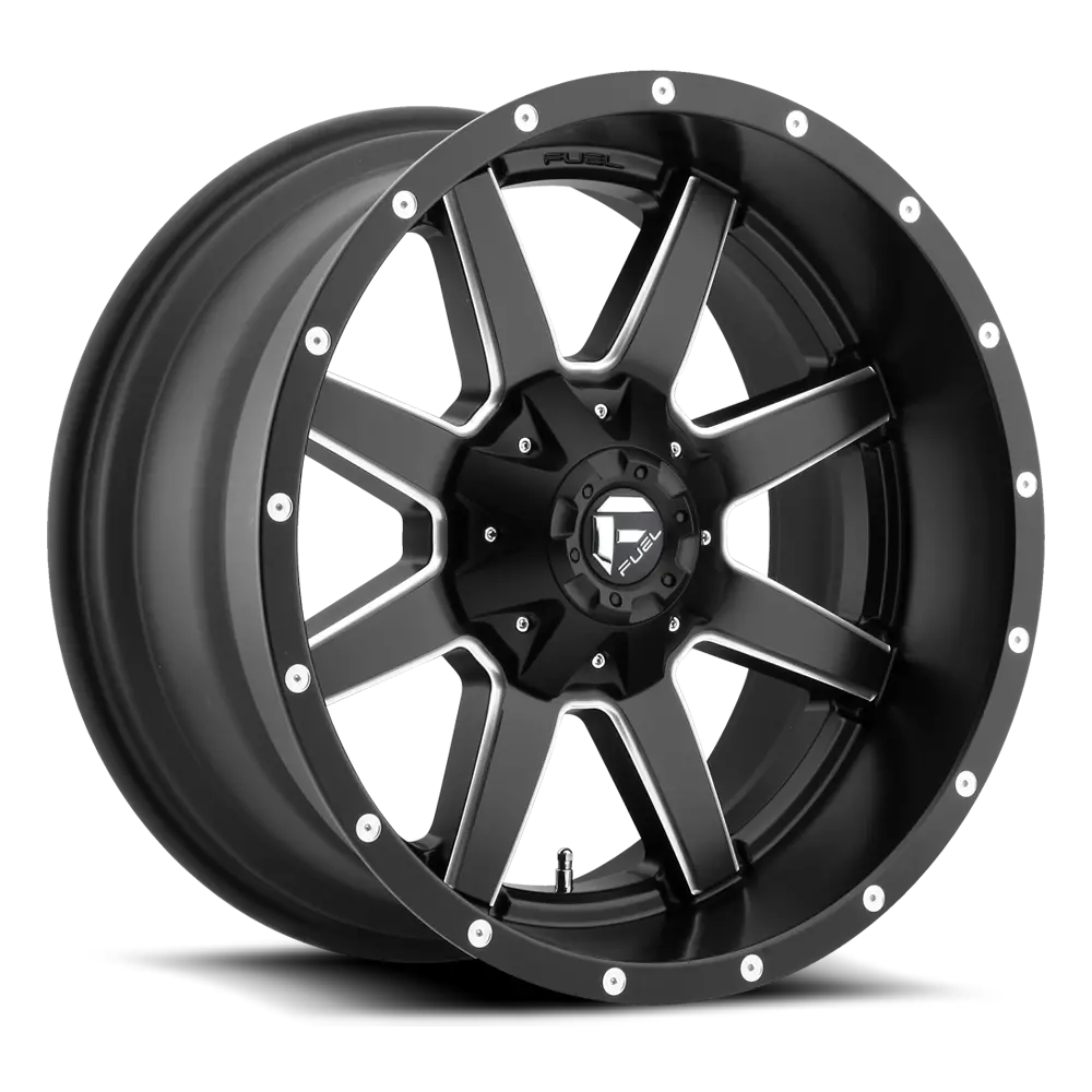 Fuel Maverick [ D538 ] - Black And Milled 1