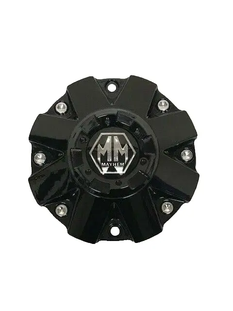 Mayhem Gloss Black Wheel Center Cap C806805-1 C108015-16B01 C806806 1