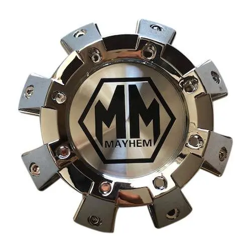 Mayhem Wheels 8101 Monstir C108101c01-F 813120825F-2 Chrome Center Cap 1