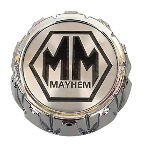 Mayhem Wheels C1018301c C1018301b Mcd8237ya01bo Chrome Wheel Center Cap 1