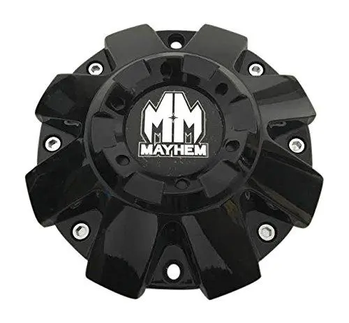 Mayhem Wheels C108103b-Cap Black Wheel Center Cap 1
