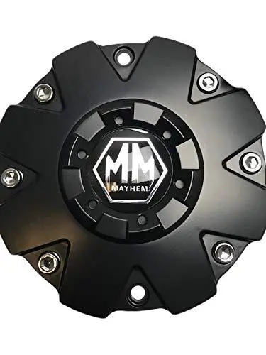 Mayhem Wheels Warrior 8015 C108015mb 806808Cb7 Matte Black Center Cap 1