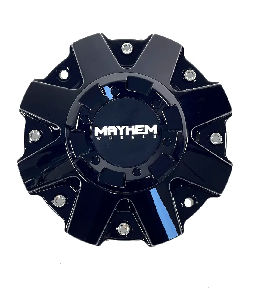 Mayhem Wheels Gloss Black C108040b01 806804B C-231-2 C-231-1-2 Center Cap 1