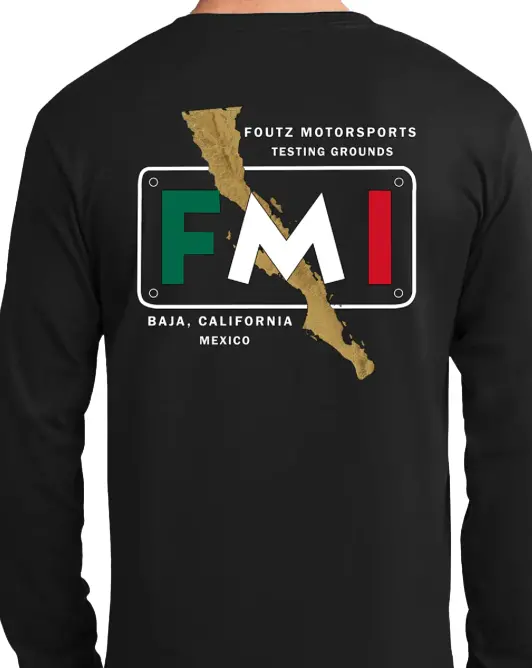 Born To Baja T-Shirt - Mens Long Sleeve 1