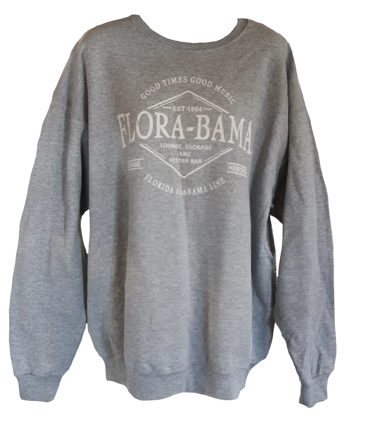 Flora Bama Retro Diamond Crew Neck Fleece 2