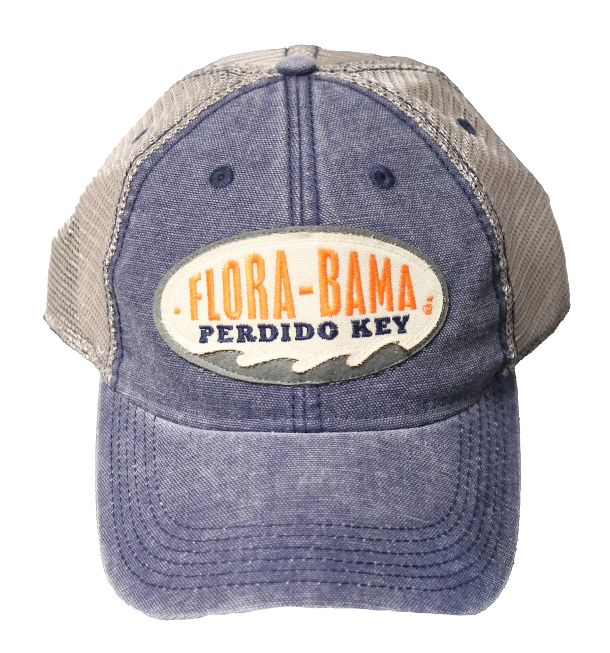 Flora-Bama Legacy Oval Wave Cap; Trucker Style 1
