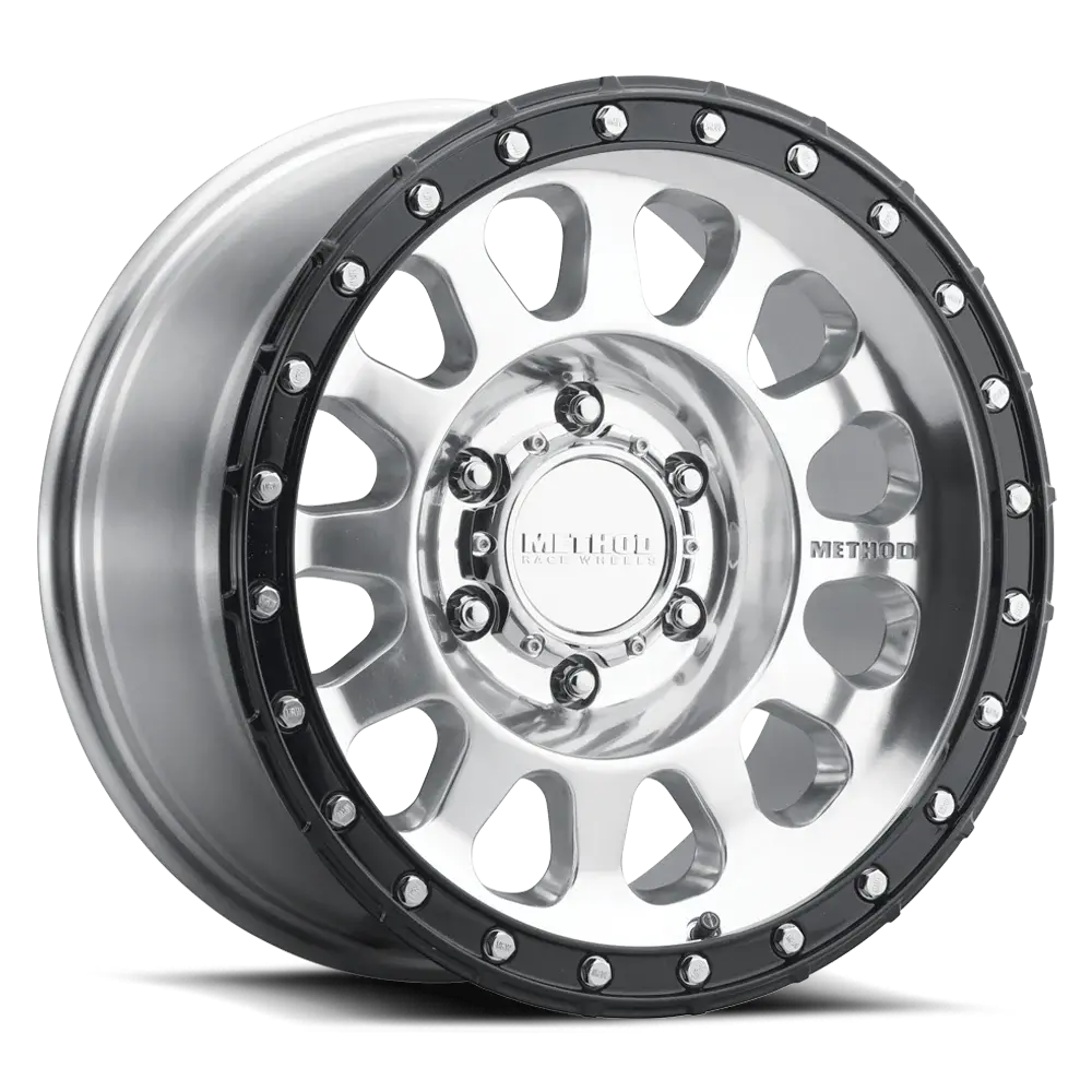 Method Race Wheels - Mr315 Polished - Gloss Black Lip 1