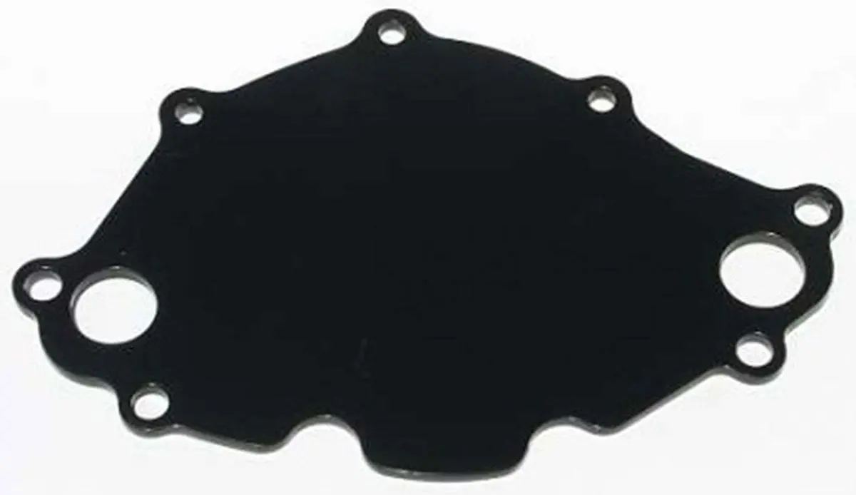 Small Block Ford Mzwp112S Black-Anodized Brake Backing Plate – Oe-Style Mounting Surface 1