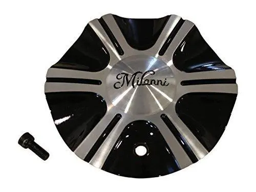 Milanni 452 Stellar Black Machine Wheel Rim Center Cap V452-Cap(Al) 1