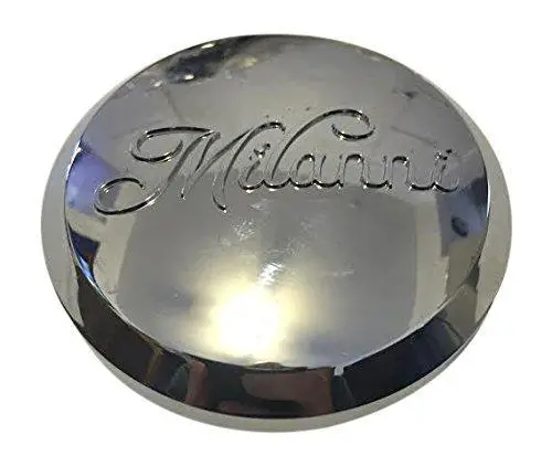 Milanni Wheels 538670F-2 Chrome Wheel Snap In Center Cap 1