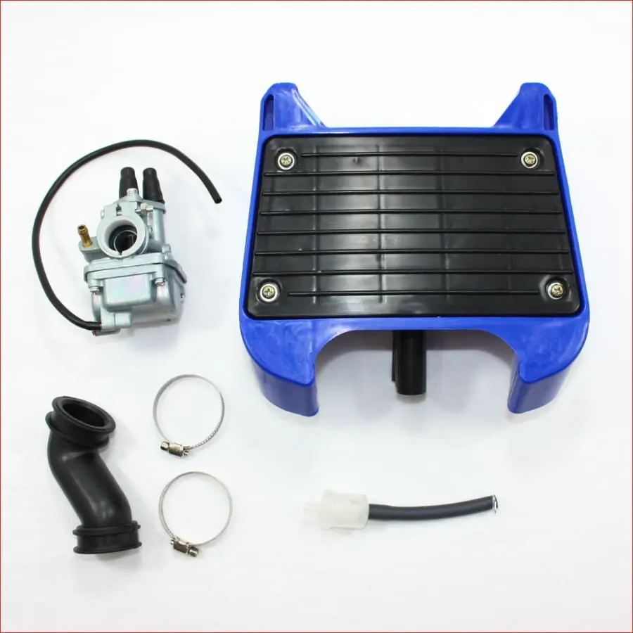 Miniky 20Mm Carburetor Carby + Air Box Yamaha Peewee 80 Pw80 Py80 Pit Dirt Bike 1