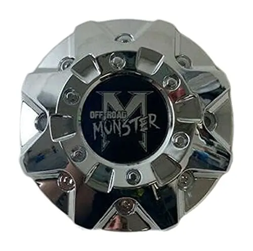 Monster Offroad Wheels C-224-3 Lg13109-80 Chrome Wheel Center Cap 1