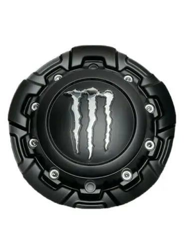 Monster Satin Black Wheel Center Cap 6033L217 6032K88 1