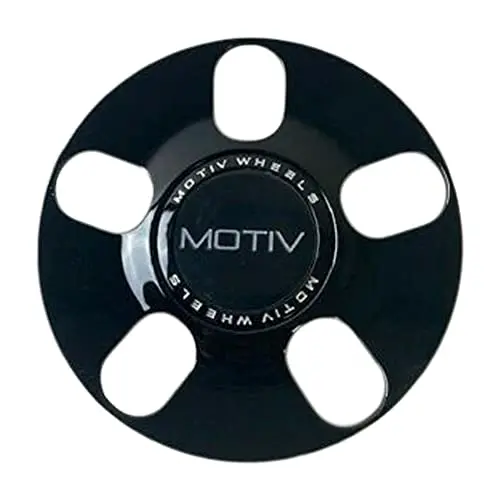 Motiv Wheels Cap-Mh-B21 Gloss Black Wheel Center Cap 1