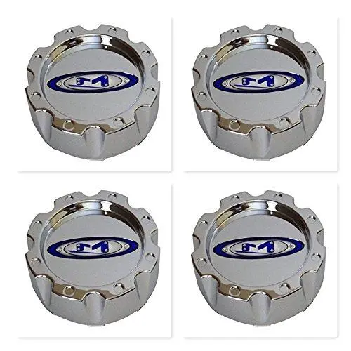 Moto Metal 4 Pack 950 951 953 Chrome Wheel Center Cap 353K133 8 Lug Short 1